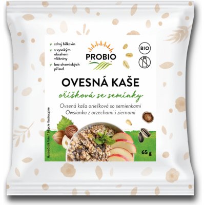 PROBIO Ovesná kaše oříšková se semínky BIO 65 g – Zboží Mobilmania