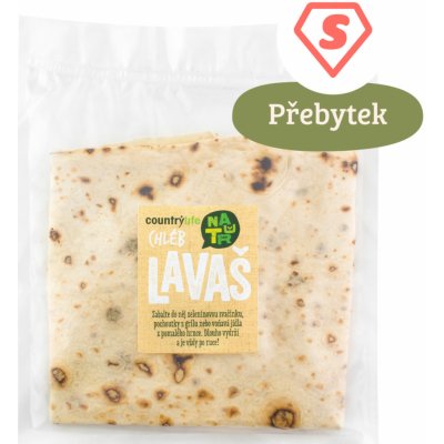 Country Life Chléb lavaš 220 g – Zbozi.Blesk.cz