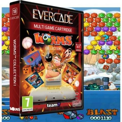Worms Collection 1 (Evercade 18) – Zbozi.Blesk.cz