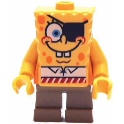 LEGO® LN1186 NOVÁ MINIFIGURKA SPONGE BOB S PÁSKOU PŘES OKO – Zbozi.Blesk.cz