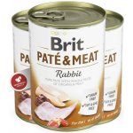 Brit Paté & Meat Dog Rabbit 400 g – Sleviste.cz