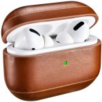 iCarer Kožené pouzdro na sluchátka AirPods Pro 01.14.IAP045-BN – Zboží Živě