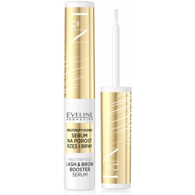 Eveline No. 1 stimulující sérum pro růst řas a obočí s peptidy 4 ml – Hledejceny.cz