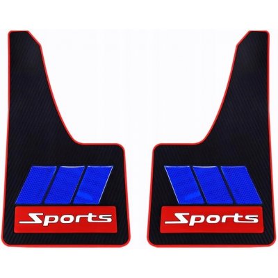 Univerzální automobilové blatníky 2 ks UPEVNĚNÍ NA ŠROUBY S ODRÁZKAMI 2ks – Sleviste.cz