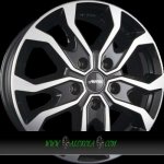 Autec Kiso 7x17 5x112 ET51 black polished – Hledejceny.cz