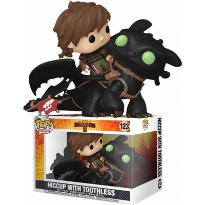 Funko Pop! 123 How to Train Your Dragon 2 Hiccup with Toothless – Zboží Mobilmania