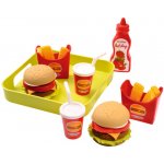 Écoiffier 100% 957 Chef hamburgry na podnose – Zboží Dáma