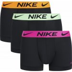 Nike TRUNK 3PK Pánské spodní prádlo černá – Zboží Dáma