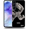 Pouzdro a kryt na mobilní telefon Samsung Picasee silikonové Samsung Galaxy A55 5G Astronaut Big čiré