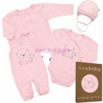 New Baby Kojenecká soupravička do porodnice Sweet Bear růžová Růžová – Zboží Dáma New Baby Kojenecká soupravička do porodnice Sweet Bear růžová Růžová – Zboží Dáma