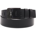 Black Hand Široký pánský kožený opasek z masivní hověziny 010-98 černý – Zboží Dáma