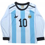 Numberoplus Fotbalové tričko dětské s dlouhým rukávem Argentina Messi. MJ10 – Zboží Dáma