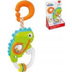 Clementoni Elektronická chrastítko s úchytem Chameleón – Zboží Mobilmania
