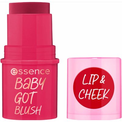 essence BABY GOT BLUSH tvářenka v tyčince 50 Cherry cherry baby 5,5 g – Zboží Dáma
