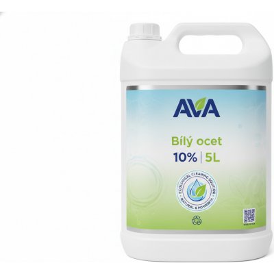 AVA Bílý ocet 10% 5 l – Zboží Mobilmania