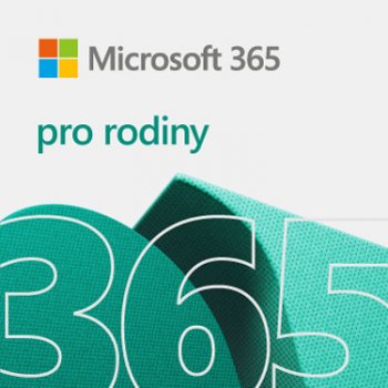 Microsoft 365 pro rodiny 1 rok elektronická licence EU 6GQ-00092 nová licence