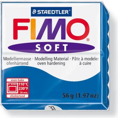 Fimo Staedtler soft modrá 56 g – Zbozi.Blesk.cz