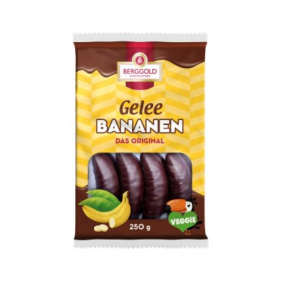 Edeka Želé banánky v hořké čokoládě 250 g – Zboží Dáma