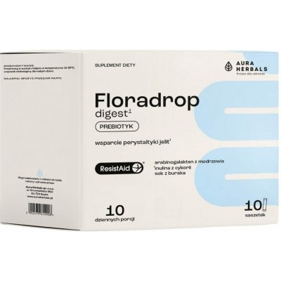 Aura Herbals Floradrop Digest Prebiotikum 10 sáčků – Hledejceny.cz