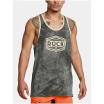Under Armour Project Rock Racer Tank Tools Top Clay Green/ Silt – Zboží Dáma