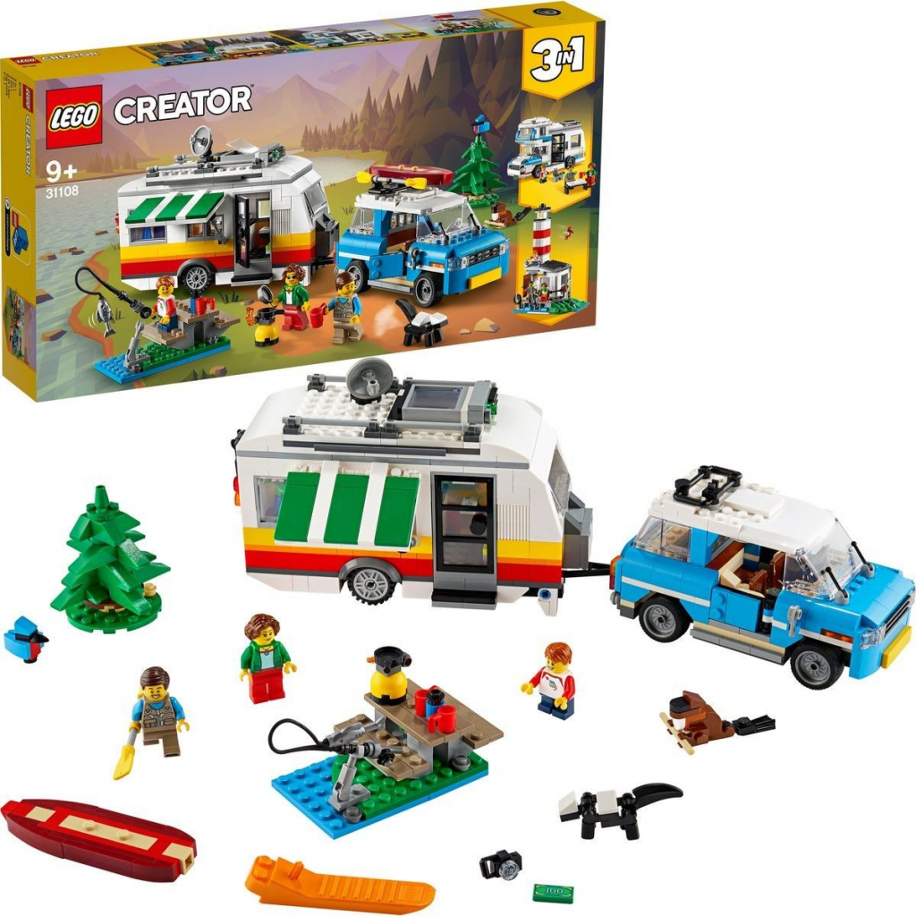 LEGO® Creator 31108 Rodinná dovolená v karavanu