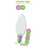 Sandy LED žárovka LED E14 S2151 4W OPAL denní bílá – Hledejceny.cz