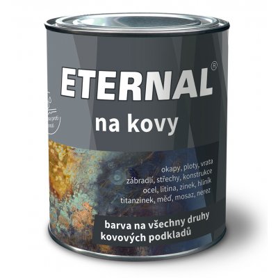 Eternal na kovy univerzální barva na všechny kovy 700g 401 bílá – HobbyKompas.cz