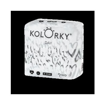 KOLORKY DAY srdce L 8-13 kg 19 ks