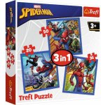 Trefl Spider-Man 3v1 20,36,50 dílků – Hledejceny.cz