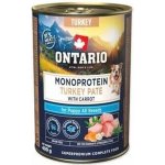 Ontario Puppy monoprotein krůtí pate s mrkví 400 g – Hledejceny.cz