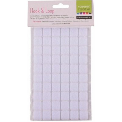 Vaessen Creative Suchý zip čtvereček 1,5 × 1,5 cm (60 ks) – Hledejceny.cz