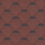 Shinglas Rock Hexagonal červená 3 m² – HobbyKompas.cz