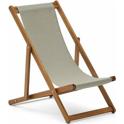 Kave Home Adredna dětský zahradní nábytek bílá/přírodní 47 cm x 72 cm x 67 cm – Sleviste.cz