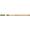 Stabilo point 88 mud green