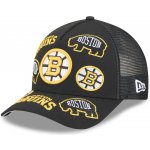 New Era Boston Bruins čepice baseballová kšiltovka NHL 9FORTY M-Crown A-Frame Trucker All Over black – Hledejceny.cz