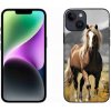 Pouzdro a kryt na mobilní telefon Apple mmCase na iPhone 14 hnědý kůň 1