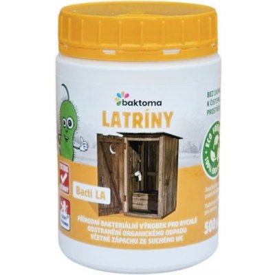 BACTI LA - BAKTERIE DO LATRÍNY - 0,5KG – Zboží Dáma