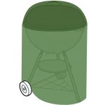 MAT GROUP Plachta krycí na kulatý gril pr.71x76cm, PE 90g/m2 – Sleviste.cz