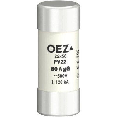 Pojistka válcová OEZ PV22 80A gG – Sleviste.cz