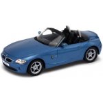 Welly BMW Z4 model modrý 1:24 – Zboží Dáma