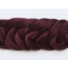 Příčesek do vlasů XXL jumbo braid - Impression a Dream Hair Barva: BG (light burgundy - vínová, světlá), Značka: Impression: Super Braid