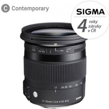 SIGMA 17-70mm f/2.8-4 DC Macro OS HSM Contemporary Sony