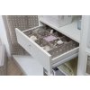 Úložný box Compactor Organizér do zásuvky Rivoli 40 x 40 x 9 cm hnědý