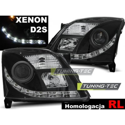 Tuning-Tec Přední čirá LED světla Opel Vectra C (2002 - 2005) - xenon D2S - s denním svícením RL – Hledejceny.cz