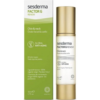 Sesderma Factor G Renew gelový krém pro redefinici kontur obličeje a krku Global Anti-Aging Action 50 ml