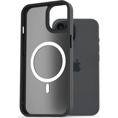 Pouzdro AlzaGuard Matte Case Compatible with MagSafe iPhone 15 černé