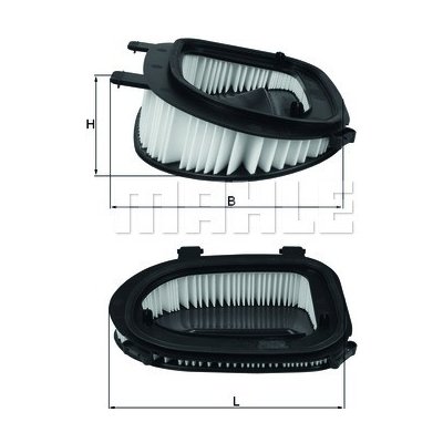Vzduchový filtr MAHLE LX 3541 – Hledejceny.cz