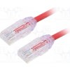 síťový kabel Panduit UTP28X5MRD Patch, F/UTP,TX6A-28™, 6a, drát, Cu, LSZH, 5m, červený