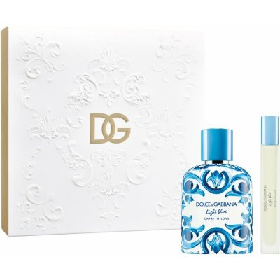 Dolce&Gabbana Light Blue Capri In Love Pour Homme EDP 100 ml + Dolce&Gabbana Light Blue Pour Homme EDT 10 ml – Hledejceny.cz