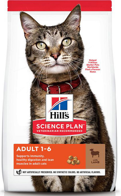 Hill\'s Science Plan Feline Adult jehněčí 10 kg